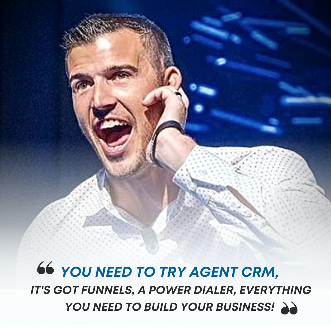 Cody Askins: You need to try Agent CRM. It's got funnels, a power dialer, everything you need to build your business
